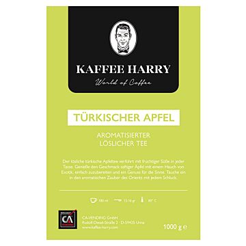 Kaffee Harry Türkischer Apfel-Tee 10x1kg.