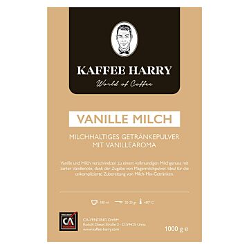 Kaffee Harry Vanille Milch 10x1kg.