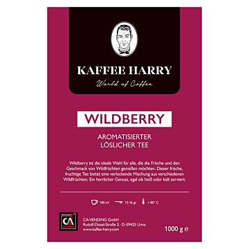 Kaffee Harry Wildberry-Tee 10x1kg.