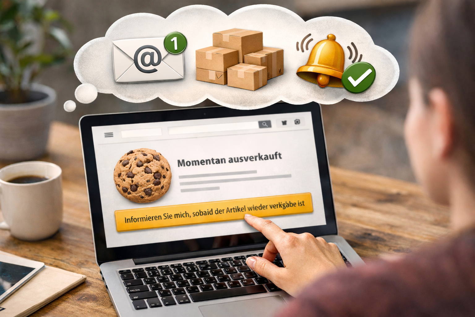 Artikel nicht auf Lager? Wir informieren Sie! 